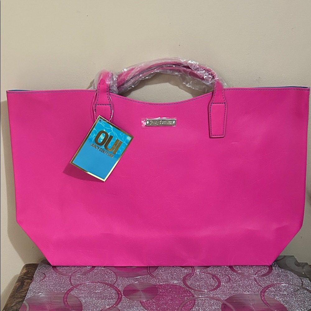 Juicy Couture Vibrant Pink Tote